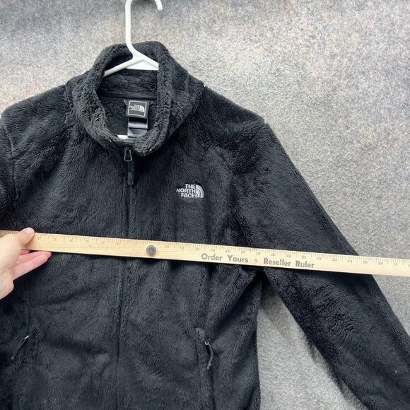 The North Face Fleece Jacket Womens Medium Black Osito 2 Soft Full Zip - Picture 4 of 12